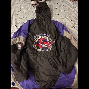 Vintage Raptors 94 nutmeg jacket